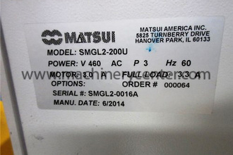 2014 MATSUI SMGL2200U Granulators, Plastic | Machinery Center (14)