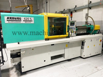 2000 ARBURG 420S-800-675 Injection Molders 10 To 100 Ton | Machinery Center