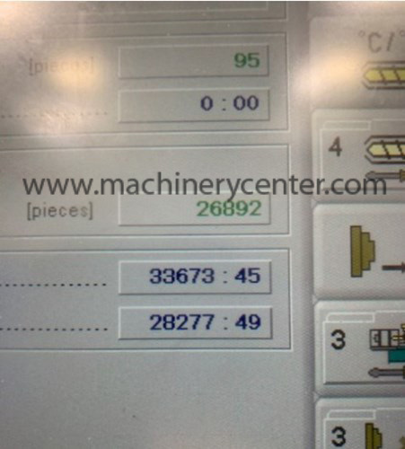 2011 KRAUSS MAFFEI KM180/380AX Injection Molders 101 To 200 Ton | Machinery Center
