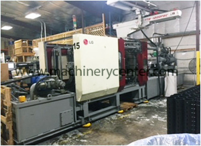 2001 LG LGH 500M Injection Molders 401 To 500 Ton | Machinery Center