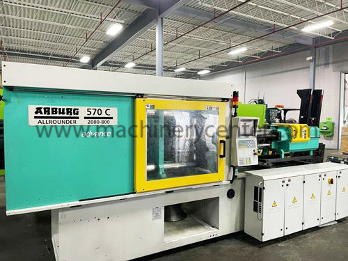 2005 ARBURG 570C 2000-800 Injection Molders 201 To 300 Ton | Machinery Center