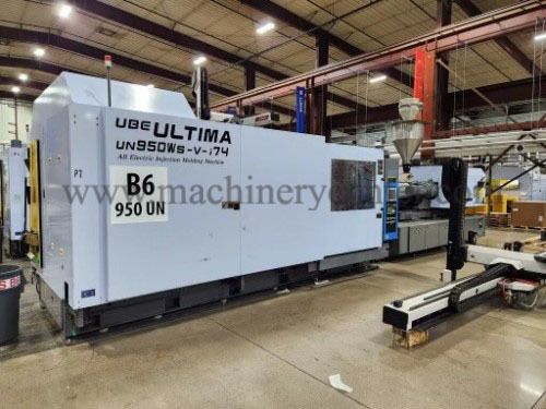 2019 UBE UN950W/i74 SV Injection Molders - Electric | Machinery Center