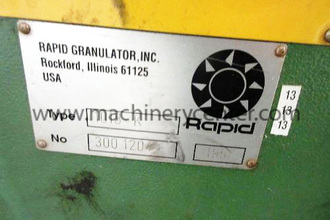 1997 RAPID 1018K Granulators, Plastic | Machinery Center (4)