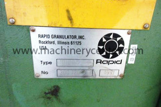 1997 RAPID 1018K Granulators, Plastic | Machinery Center (7)